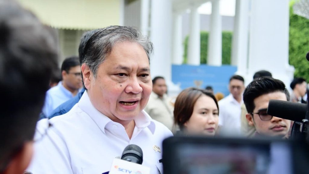 Menteri Koordinator Bidang Perekonomian Airlangga Hartarto